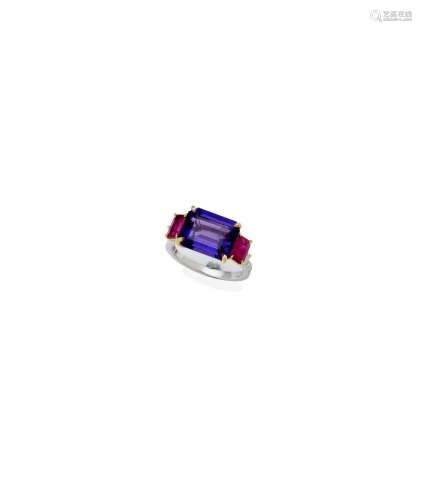 PAOLO COSTAGLI | AN AMETHYST, RUBY AND DIAMOND RING