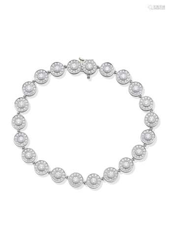 TIFFANY & CO. | A 'TIFFANY CIRCLET' PLATINUM AND...