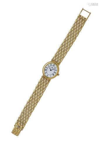 BAUME & MERCIER | A GOLD BRACELET WATCH