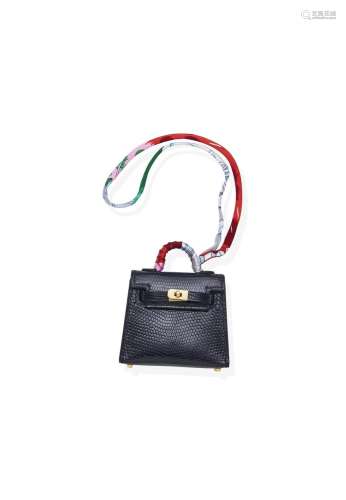 HERMES | A Twilly Micro Kelly Bag Charm