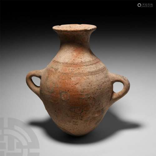 Roman Amphora Storage Vessel
