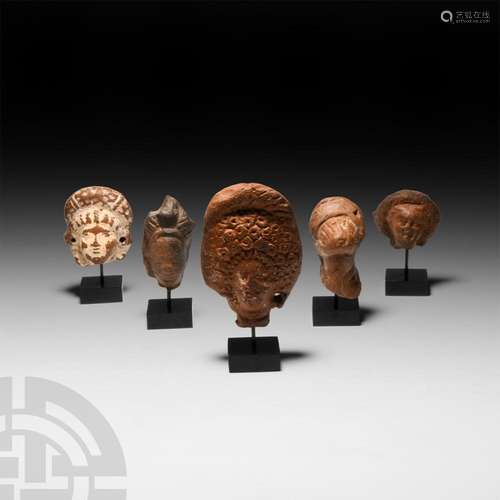 Roman Terracotta Head Collection