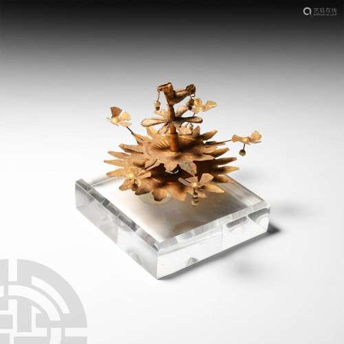 Gold Tree Ornament