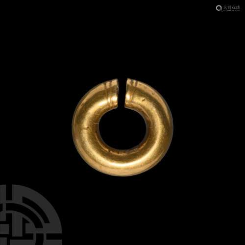 Achaemenid Gold Hair Ring