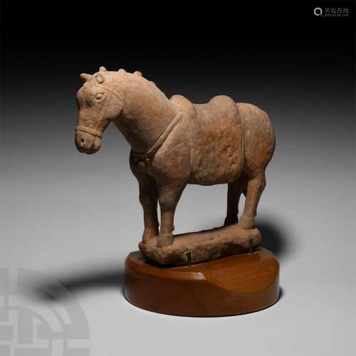 Chinese Ming Stone Horse