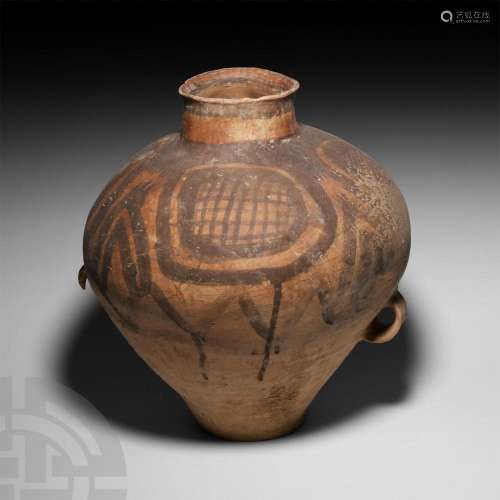 Chinese Neolithic Painted Jar