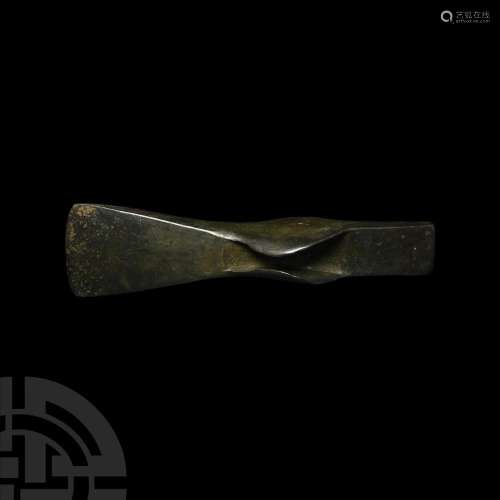 Bronze Age Lusatian Palstave Axehead