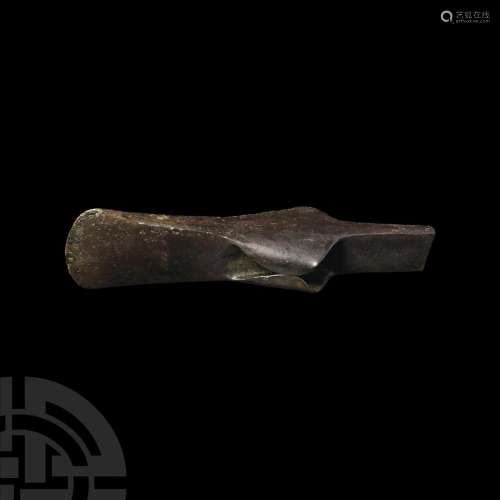 Bronze Age Lusatian Palstave Axehead