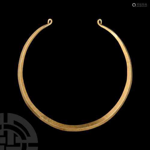 Celto-Iberian Gold Neck Torc