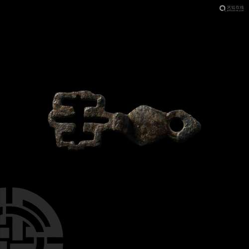 Late Anglo-Scandinavian Viking Openwork Key