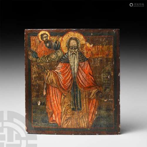 Greek Saint Onuphrius Icon