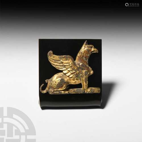 Tudor Age Gilt Griffin Mount