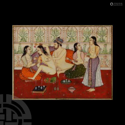 Indian Erotic Painting