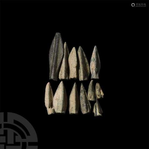 Greek Socketted Arrowhead Collection