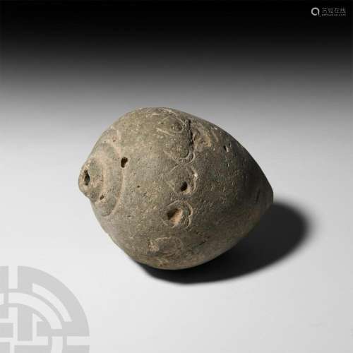 Byzantine 'Greek Fire' Fire Bomb or Hand Grenade