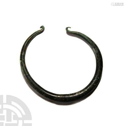 Bronze Age Decorated Torc