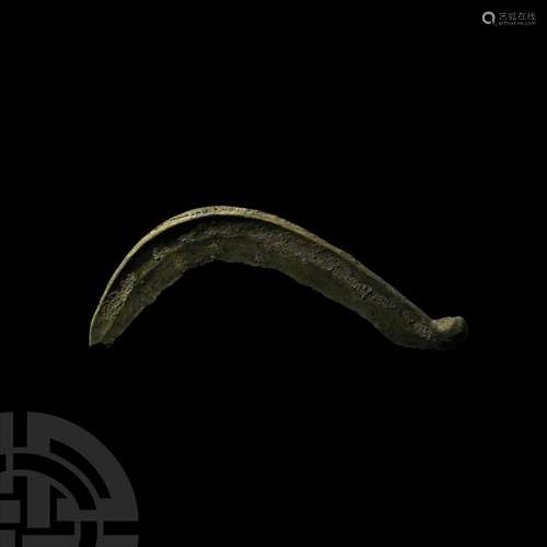 Bronze Age Tanged Sickle