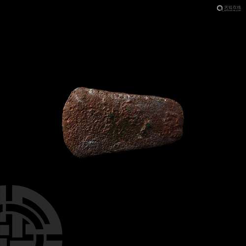 Bronze Age Copper Flat Axe