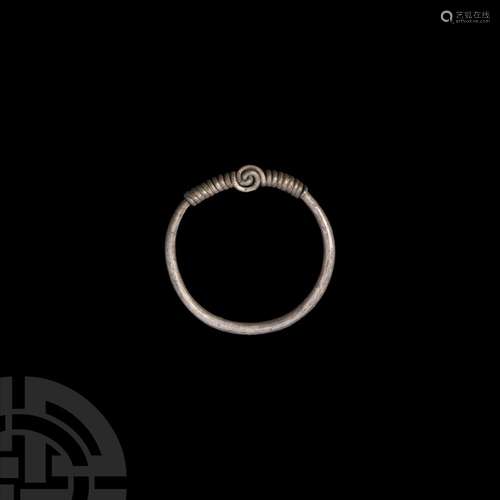 Viking Age Silver Pendant Ring