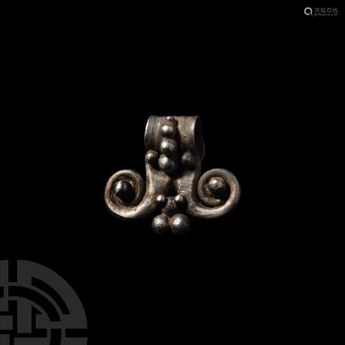 Germanic Silver Pendant