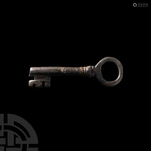 Large Medieval Door Key