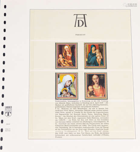 丢勒 （1471-1528）  1978 丢勒逝世450周年世界限定邮票大全 邮票