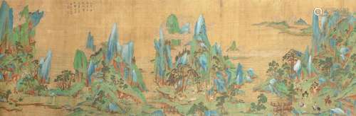 IN THE MANNER OF LU HUANCHENG (1630-CIRCA 1710) 'Horseme...