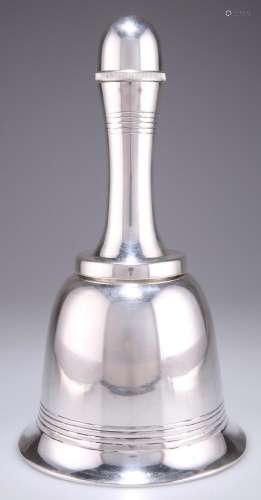 A MAPPIN & WEBB SILVER-PLATED NOVELTY COCKTAIL SHAKER