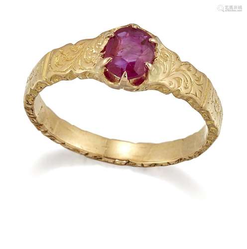 A RUBY RING