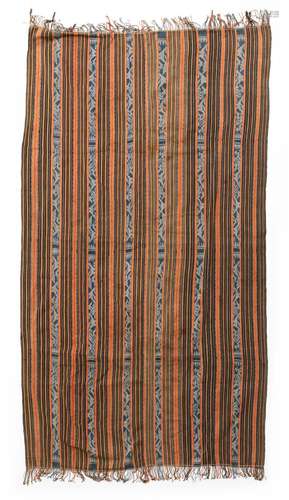 ﻿ Iban<br />
Sarawak<br />
Grand Pua Kumbu en Ikat composé d...