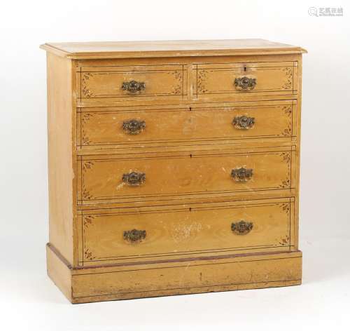 Property of a gentleman - a Victorian chest of two short &am...