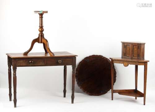Property of a lady - an Edwardian rosewood & marquetry i...