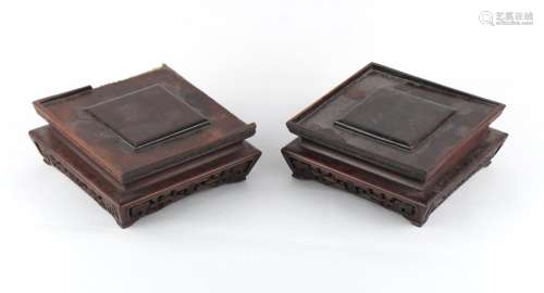 Property of a gentleman - a pair of late 19th century Chines...