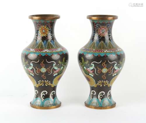 Property of a lady - a pair of late 19th century Chinese clo...