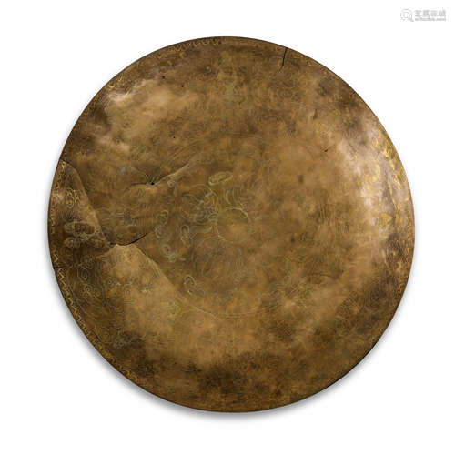 CHINESE LIAO DYNASTY BUDDHA PLATE