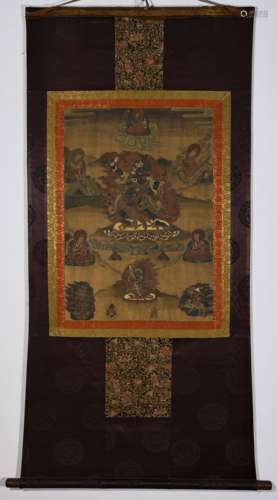 CHINESE QING DYNASTY THANGKA