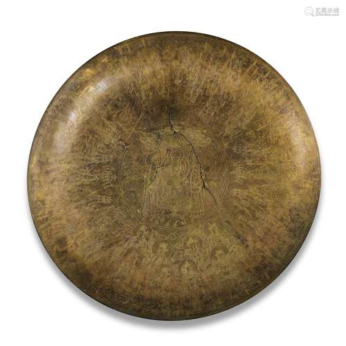 CHINESE LIAO DYNASTY BUDDHA PLATE