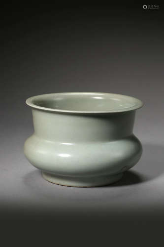 CHINESE SOUTHERN SONG DYNASTY LONGQUAN WARE CELADON SLAG BUC...