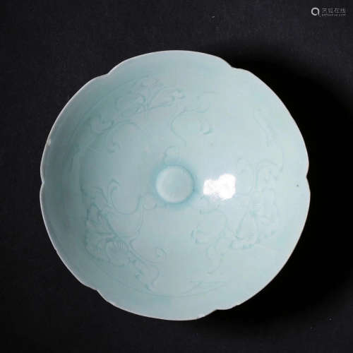 CHINESE SONG DYNASTY HUTIAN WARE FLOWER MOUTH BOWL