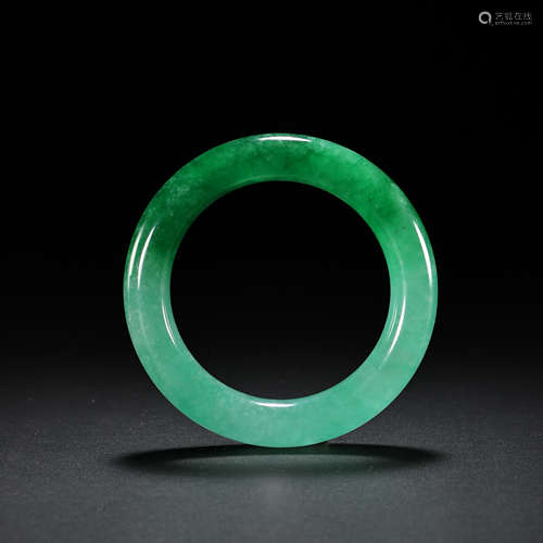 CHINESE QING DYNASTY JADE BRACELET