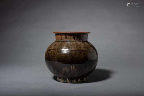 BLACK GLAZED JAR, NORTHERN SONG DYNASTY, CHINA