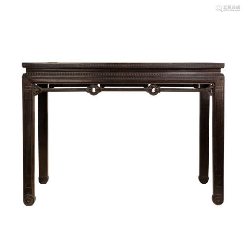 CHINESE MING DYNASTY ROSEWOOD STRIP TABLE