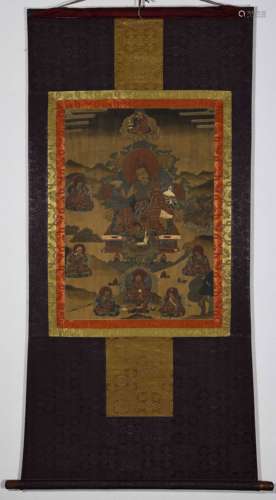 CHINESE QING DYNASTY THANGKA