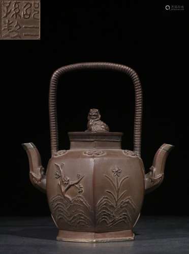 Chinese Zisha Teapot,Mark