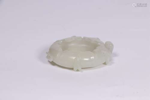 Chinese Hetian Jade Washer