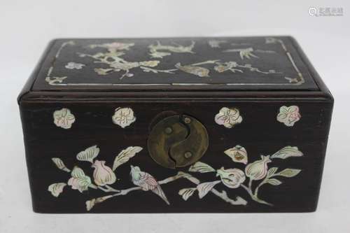 Chinese Lacquer Wood Box