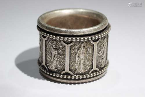 A Chinese Thumb Ring,Mark