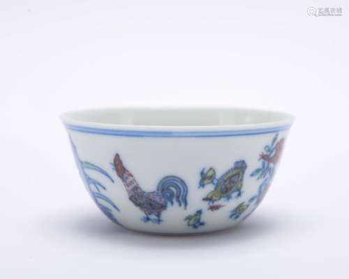 A Dou cai 'chicken'cup