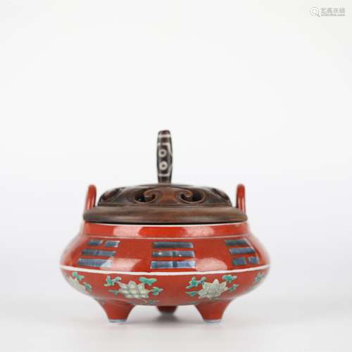 Chinese porcelain censer, Ming