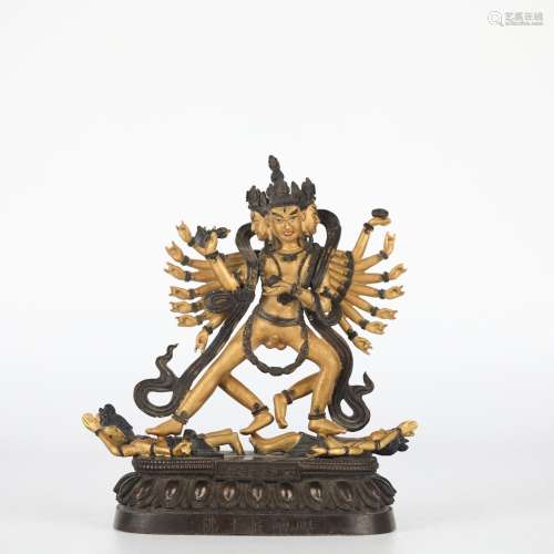 Chinese court Buddha statue, 18th century